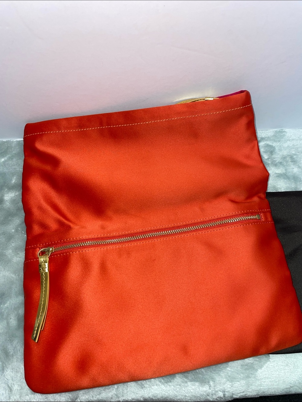Coach ‘Amanda’ Satin Foldover Clutch - Picture 8 of 13